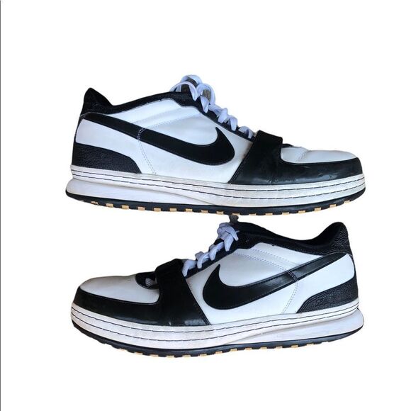 Vintage 2009 Nike LeBron 6 Low ‘Panda’ White Size 13 - Picture 4 of 16